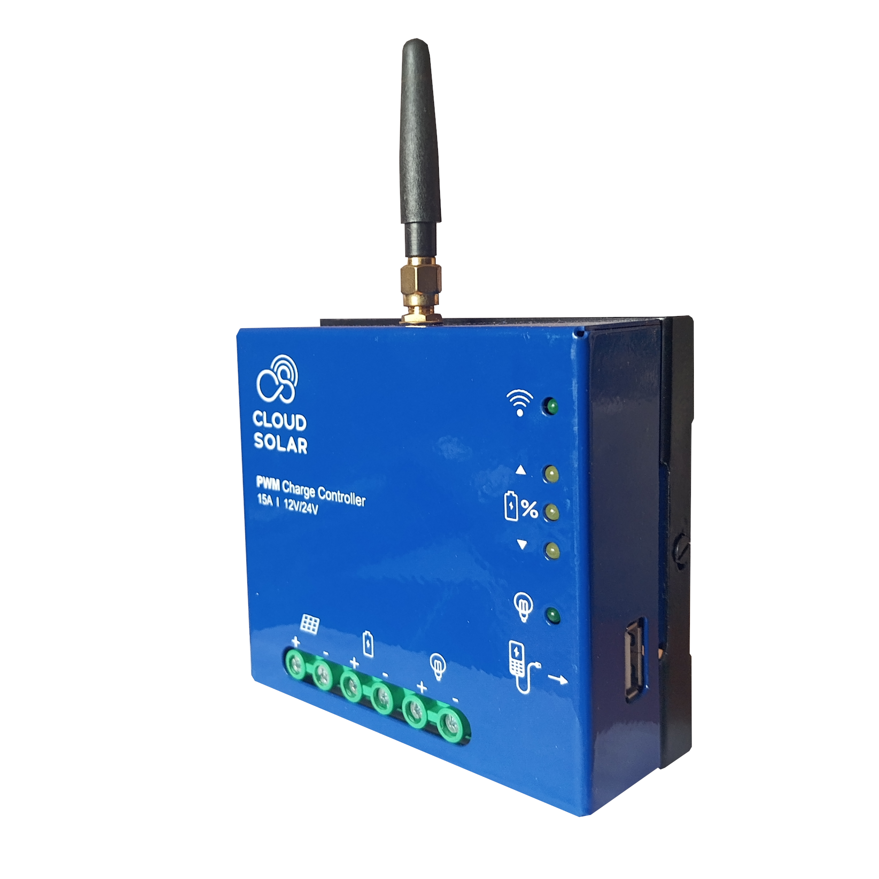 Solar Charge Controller 15A PWM, 12v/24v - Image 3