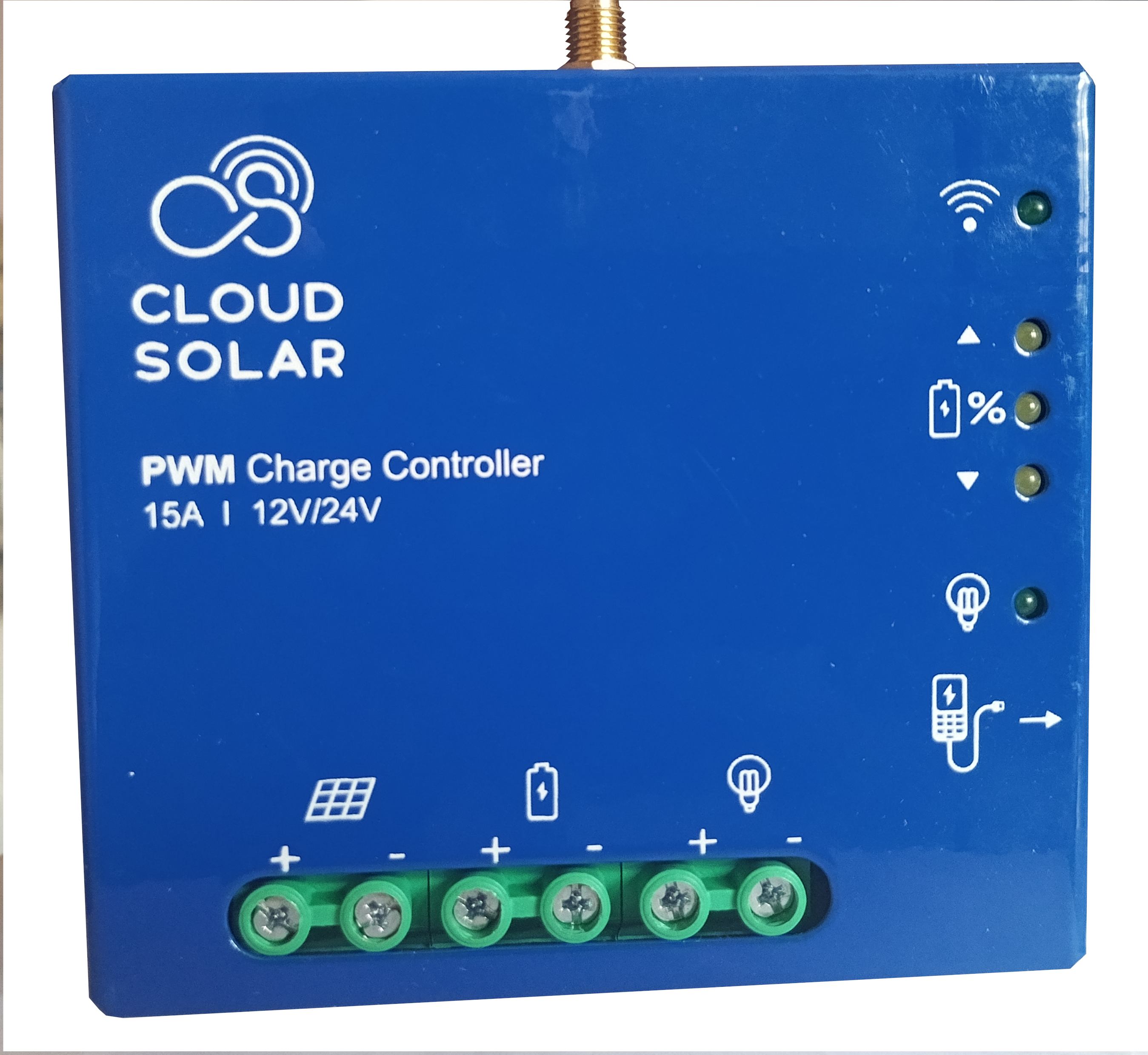 Solar Charge Controller 15A PWM, 12v/24v - Image 2