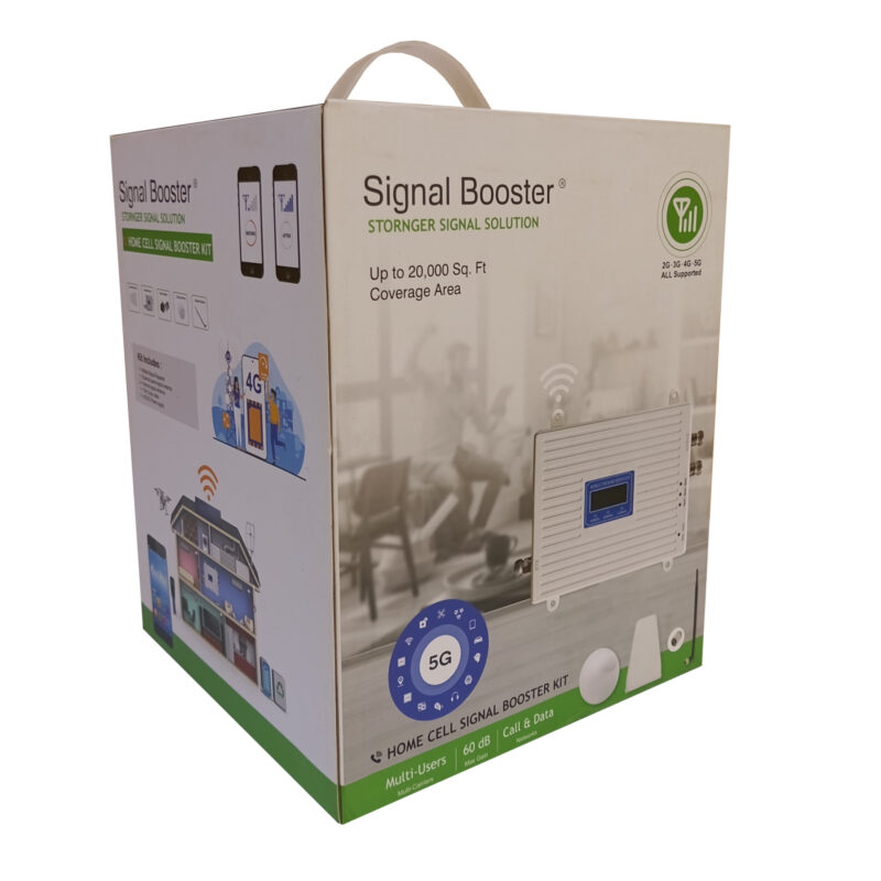 Mobile Signal Booster 5G/4G/3G/2G Quad band booster