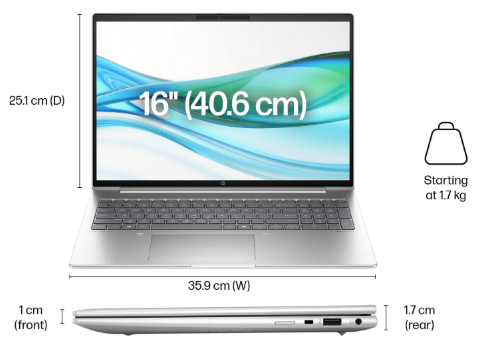 HP ProBook 460 G11 16” Business Laptop – Core™ Ultra 7 - Image 2