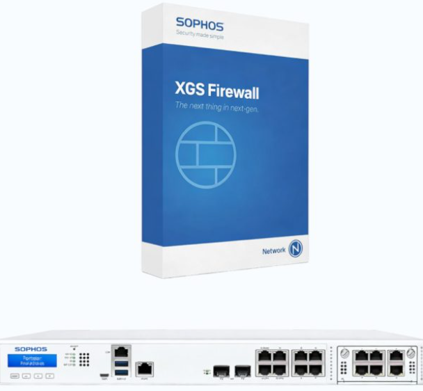 Sophos XGS 116 Hardware Firewall Appliance with 12 Months Xstreme Protection Subscription License